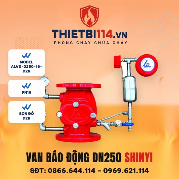 Van báo động ALVX-0250-16-D2R ShinYi