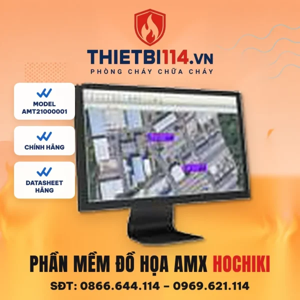 Phần mềm đồ họa AMX 2-4 tủ AMT21000001 Hochiki