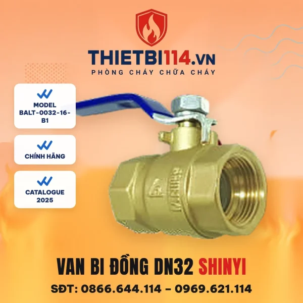 Van bi đồng tay gạt BALT-0032-16-B1 ShinYi
