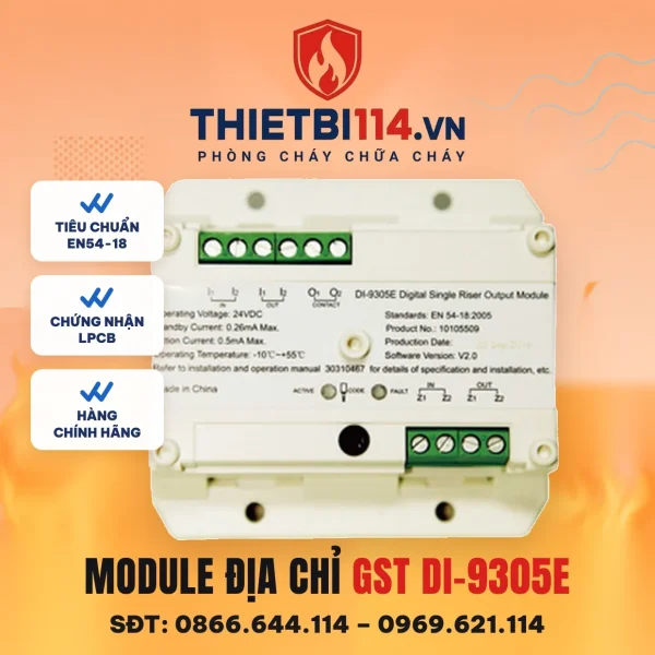 Module ngõ ra điện áp 24V, DI-9305E – ảnh chính hãng GST