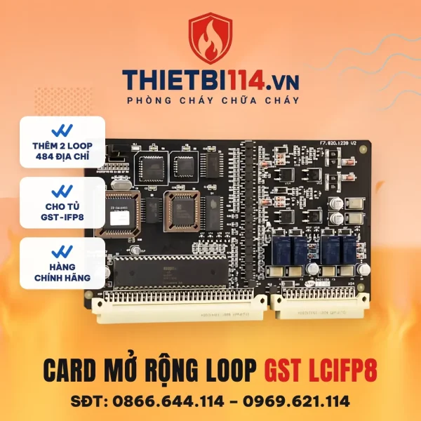 Card mở rộng loop, dùng cho tủ IFP8, LCIFP8 – ảnh sản phẩm