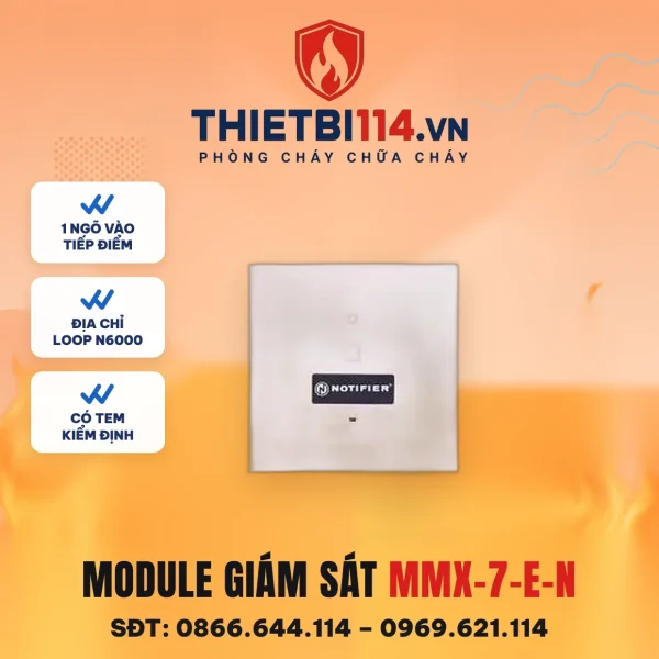 Module giám sát đầu vào địa chỉ MMX-7-E-N – ảnh Notifier