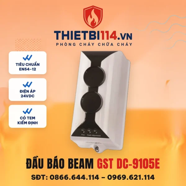 Đầu báo khói beam dạng tia chiếu loại thường DC-9105E – ảnh chính hãng GST