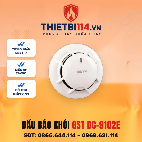 Đầu báo thường khói quang DC-9102E – ảnh chính hãng GST