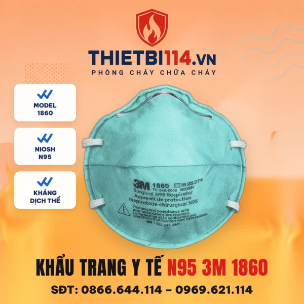 Khẩu trang y tế N95 3M 1860