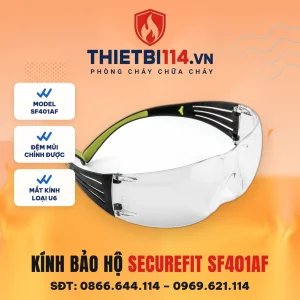 Kính bảo hộ 3M SecureFit SF401AF