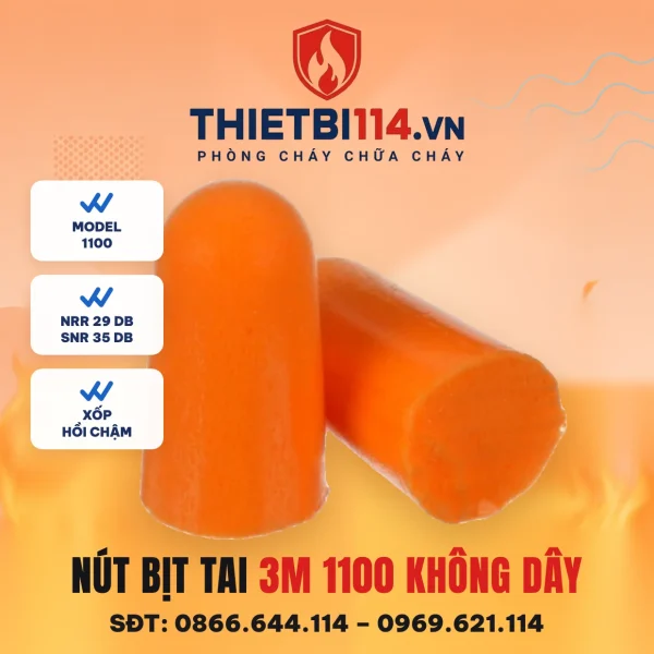 Nút bịt tai chống ồn 3M 1100 không dây