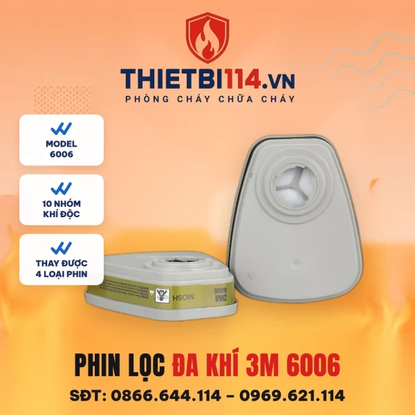 Phin lọc đa khí 3M 6006