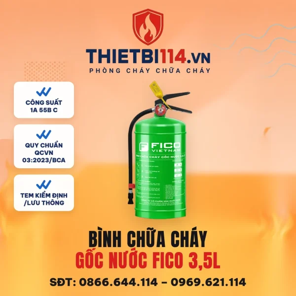 Bình chữa cháy gốc nước Fico 3,5 lít FC-103-WB – ảnh bìa Thietbi114