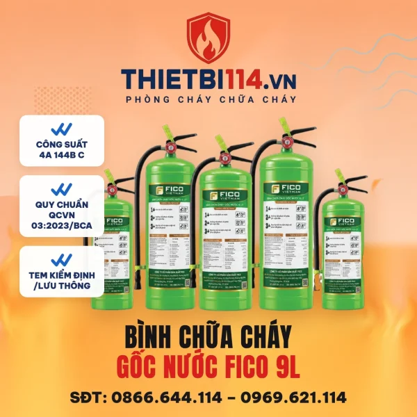 Bình chữa cháy gốc nước Fico 9 lít FC-109-WB – ảnh bìa Thietbi114