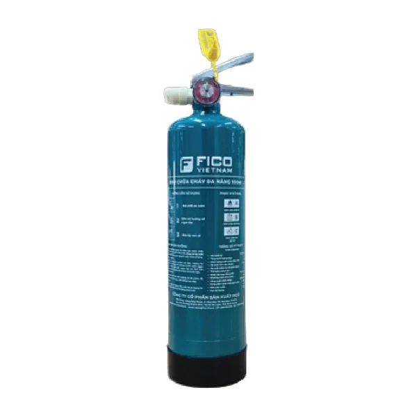 Bình chữa cháy gốc nước mini Fico 950ml FC-101-WB trên nền trắng – ảnh nhà sản xuất