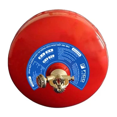 Bình chữa cháy tự động kích hoạt Fico 8kg FC-118-ABC trên nền trắng – ảnh nhà sản xuất