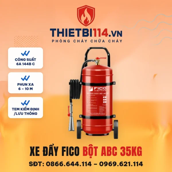 Bình chữa cháy xe đẩy bột ABC Fico 35kg FC-135-ABC – ảnh bìa Thietbi114