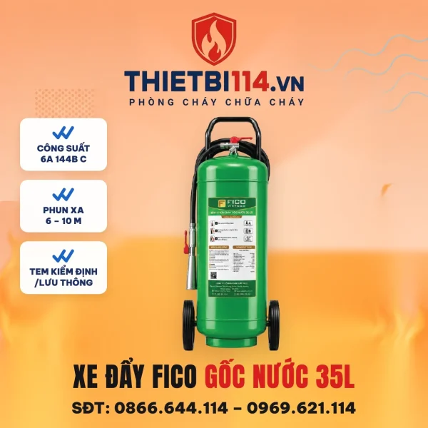 Bình chữa cháy xe đẩy gốc nước Fico 35 lít FC-135-WB – ảnh bìa Thietbi114