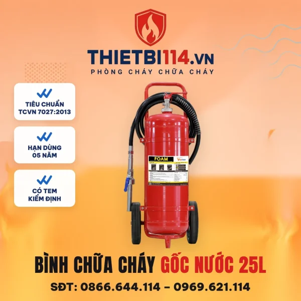 Bình gốc nước foam 25L VF25 – ảnh sản phẩm Vinafoam