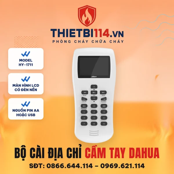 Bộ cài địa chỉ cầm tay Dahua Wisualarm DHI-HY-1711