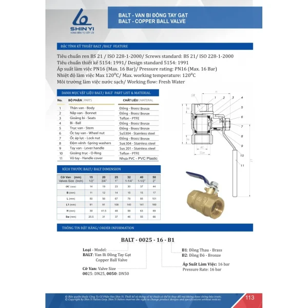 Catalogue ShinYi 2025 trang 113
