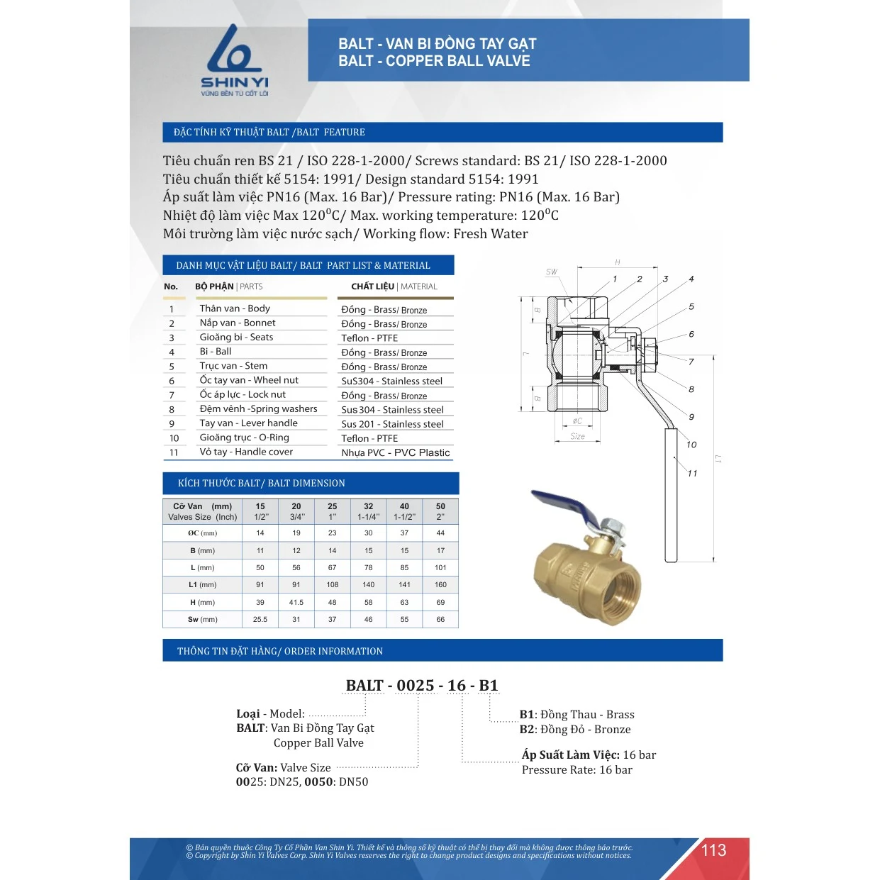 Catalogue ShinYi 2025 trang 113 Catalogue ShinYi 2025 trang 113