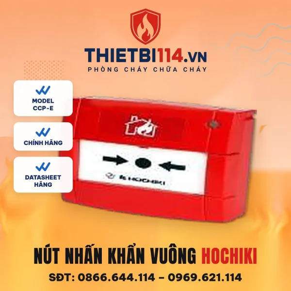 Nút nhấn khẩn vuông CCP-E Hochiki