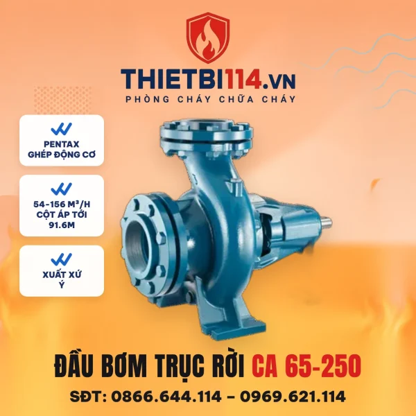 Đầu bơm trục rời (CA 65-250) - Pentax – ảnh bìa thietbi114.vn