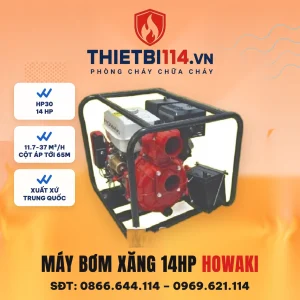 Máy bơm xăng 14HP (HP30) - Howaki – ảnh bìa thietbi114.vn