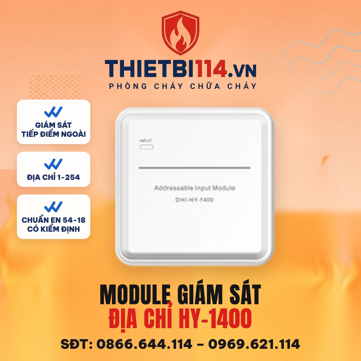 Module giám sát Địa chỉ HY-1400 Module giám sát Địa chỉ HY-1400