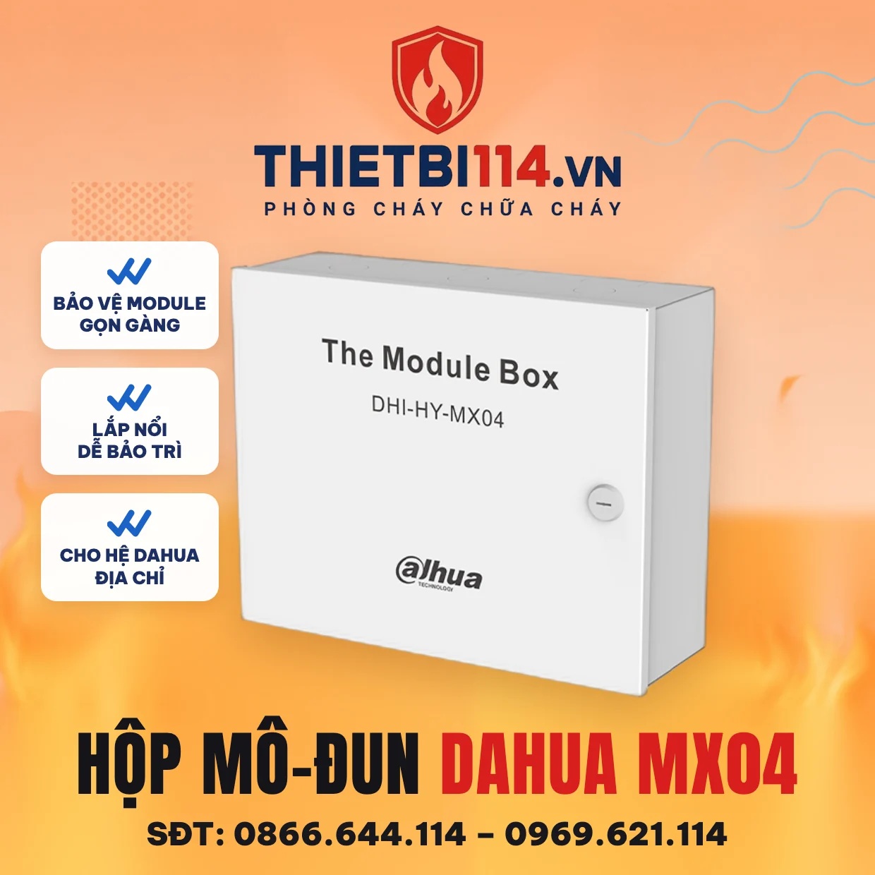 Hộp mô-đun Dahua MX04 Hộp mô-đun Dahua MX04