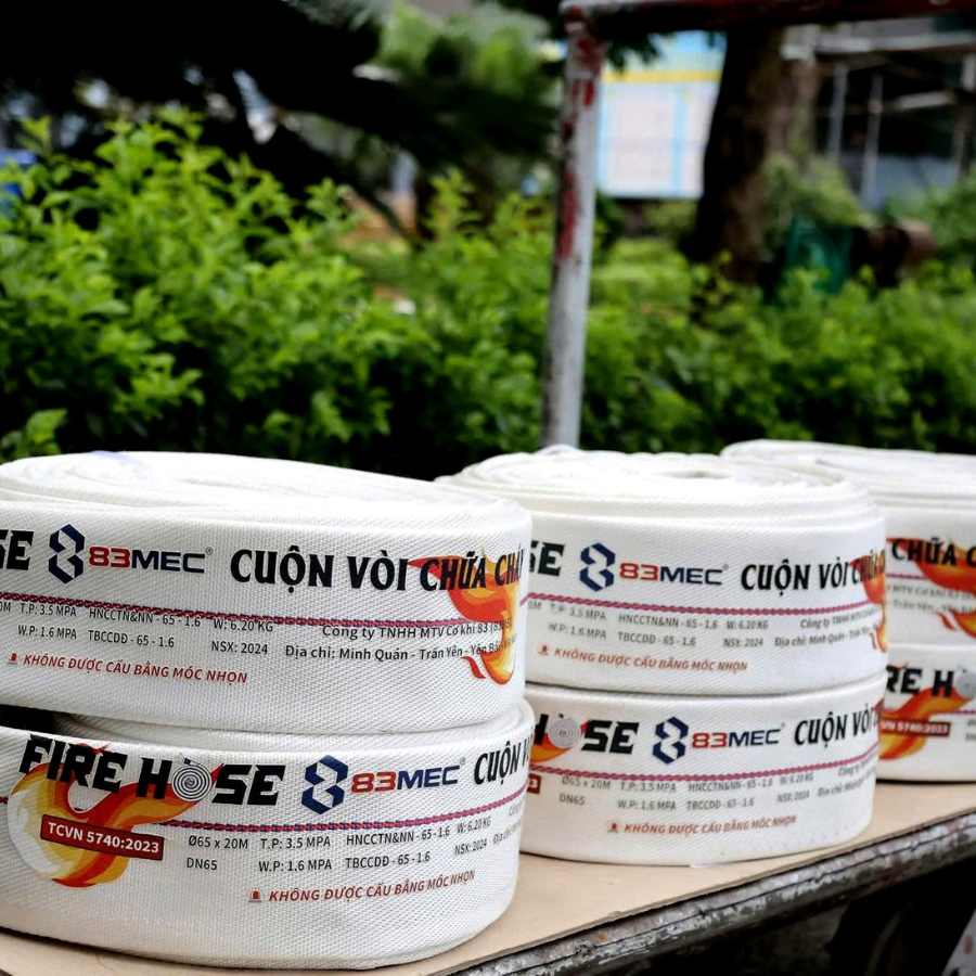 Cuộn vòi chữa cháy 83MEC ảnh thực tế Cuộn vòi chữa cháy 83MEC ảnh thực tế