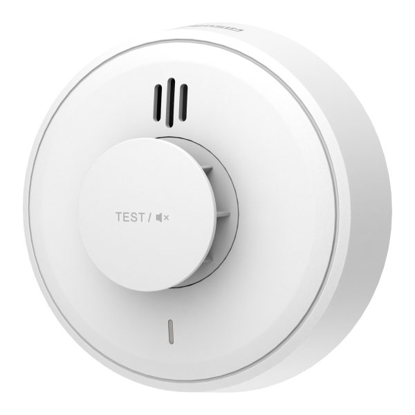 Mặt trước đầu báo nhiệt Dahua HT10A và nút TEST