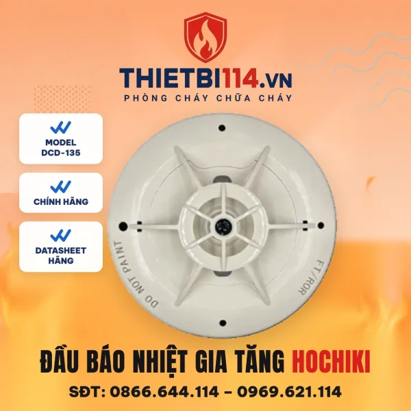 Đầu báo nhiệt gia tăng DCD-135 Hochiki