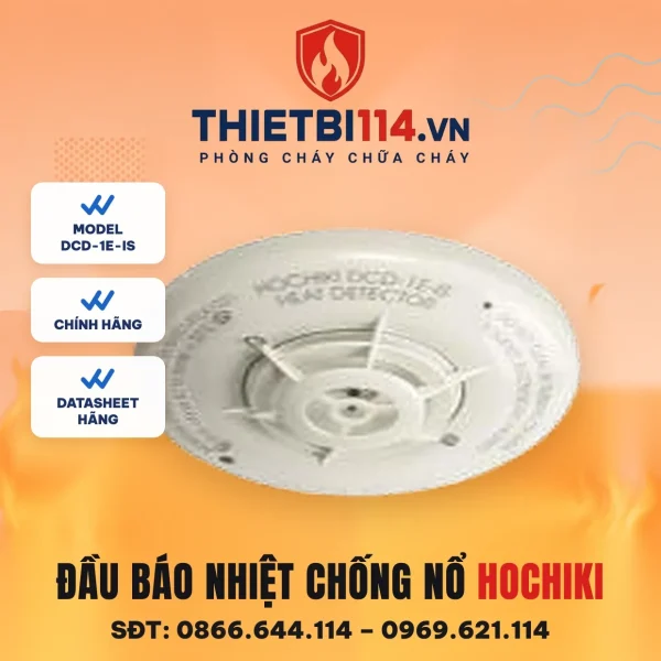 Đầu báo nhiệt chống nổ DCD-1E-IS Hochiki