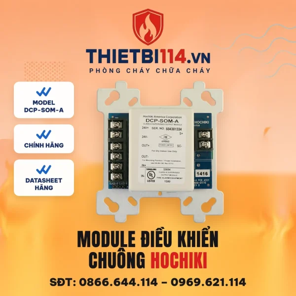 Module điều khiển chuông DCP-SOM-A Hochiki
