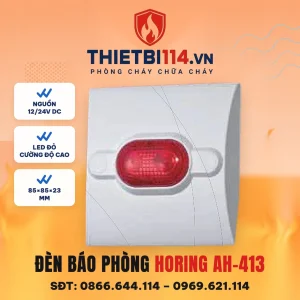 Đèn báo phòng Horing AH-413 LED đỏ gắn ngoài cửa