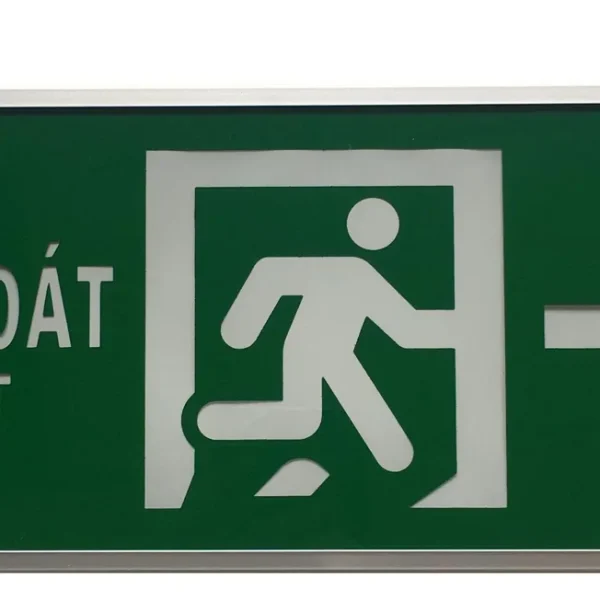 Đèn Exit 1 mặt chỉ 1 hướng – ảnh chính hãng Lilang