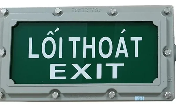 Đèn exit chống nổ LL-EXCN120P – ảnh chính hãng Lilang