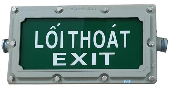Đèn exit chống nổ LL-EXCN120P - Lilang Đèn exit chống nổ LL-EXCN120P – ảnh chính hãng Lilang