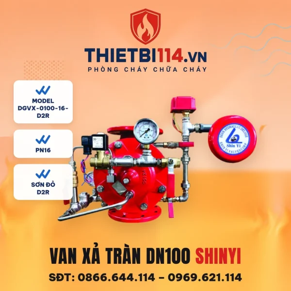 Van xả tràn DGVX-0100-16-D2R ShinYi