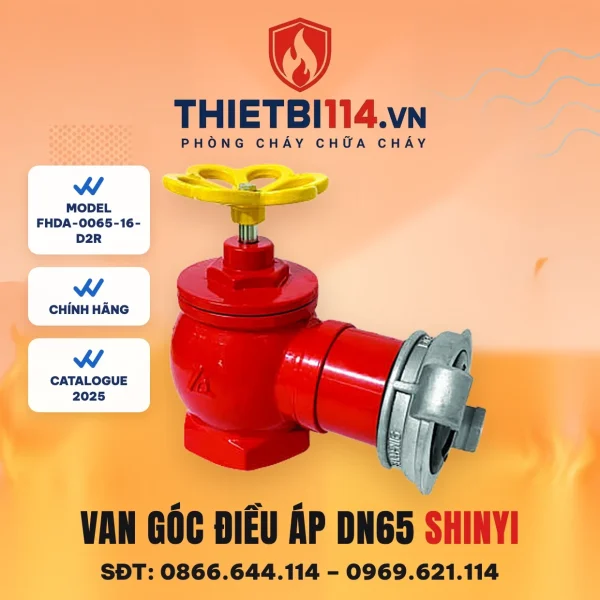 Van góc điều áp FHDA-0065-16-D2R ShinYi