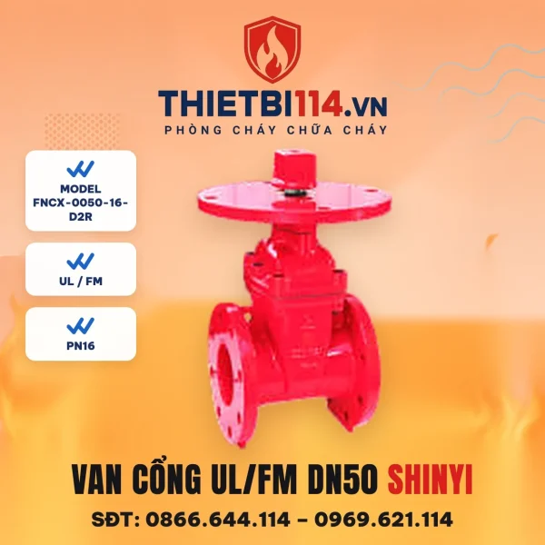 Van cổng ty chìm FM FNCX-0050-16-D2R ShinYi