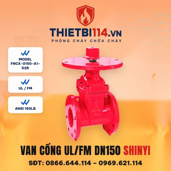 Van cổng ty chìm FM FNCX-0150-A1-D2R ShinYi
