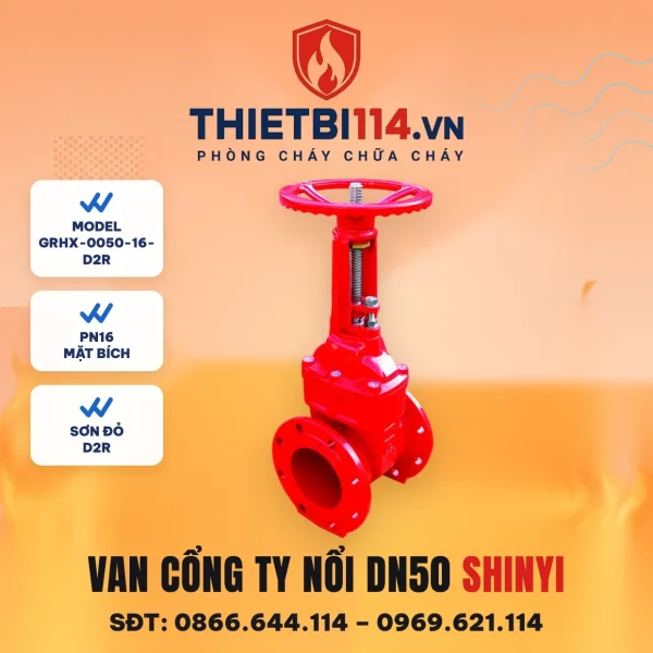 Van cổng ty nổi GRHX-0050-16-D2R ShinYi