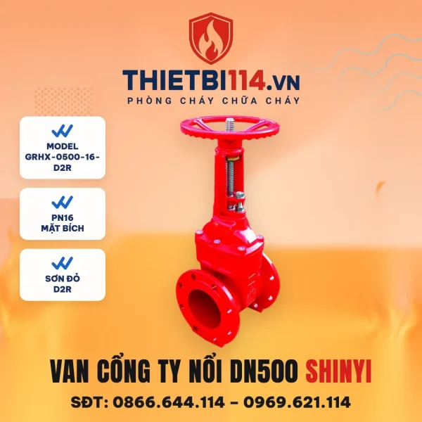 Van cổng ty nổi GRHX-0500-16-D2R ShinYi