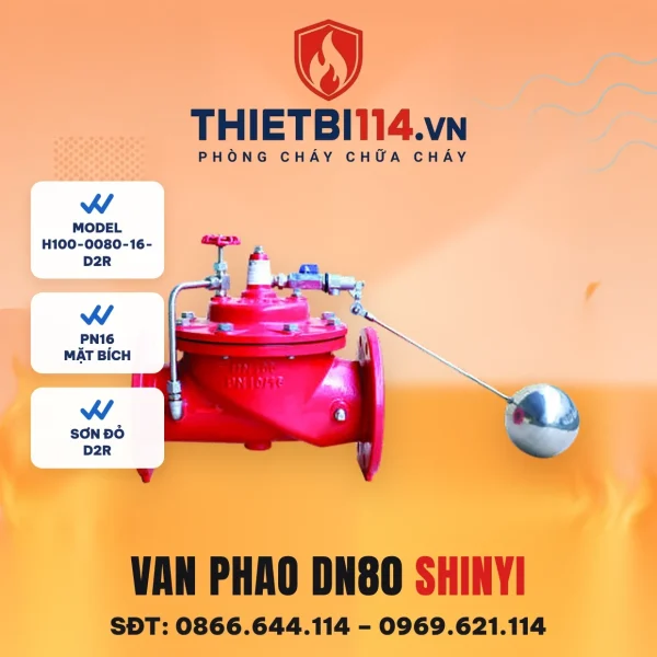 Van phao H100-0080-16-D2R ShinYi