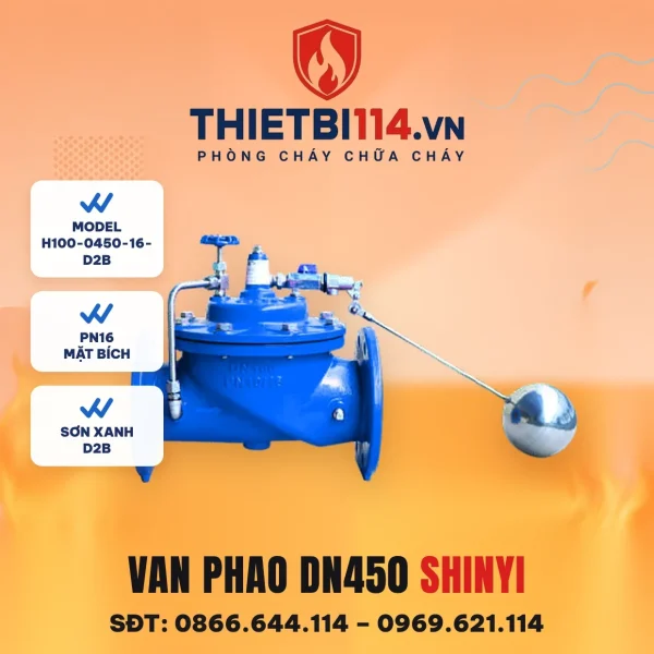 Van phao H100-0450-16-D2B ShinYi