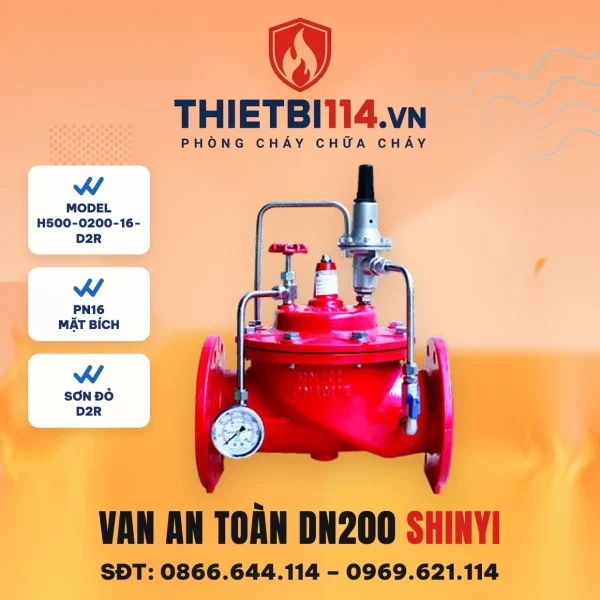 Van an toàn H500-0200-16-D2R ShinYi