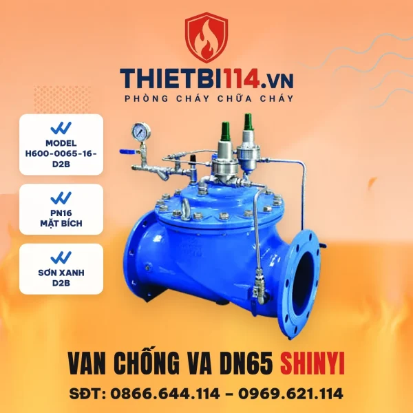 Van chống va H600-0065-16-D2B ShinYi