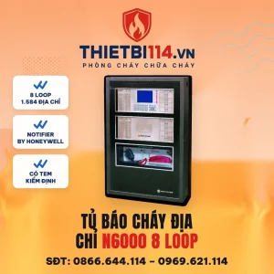 Hệ thống báo cháy địa chỉ Notifier N6000 – tủ trung tâm và linh kiện