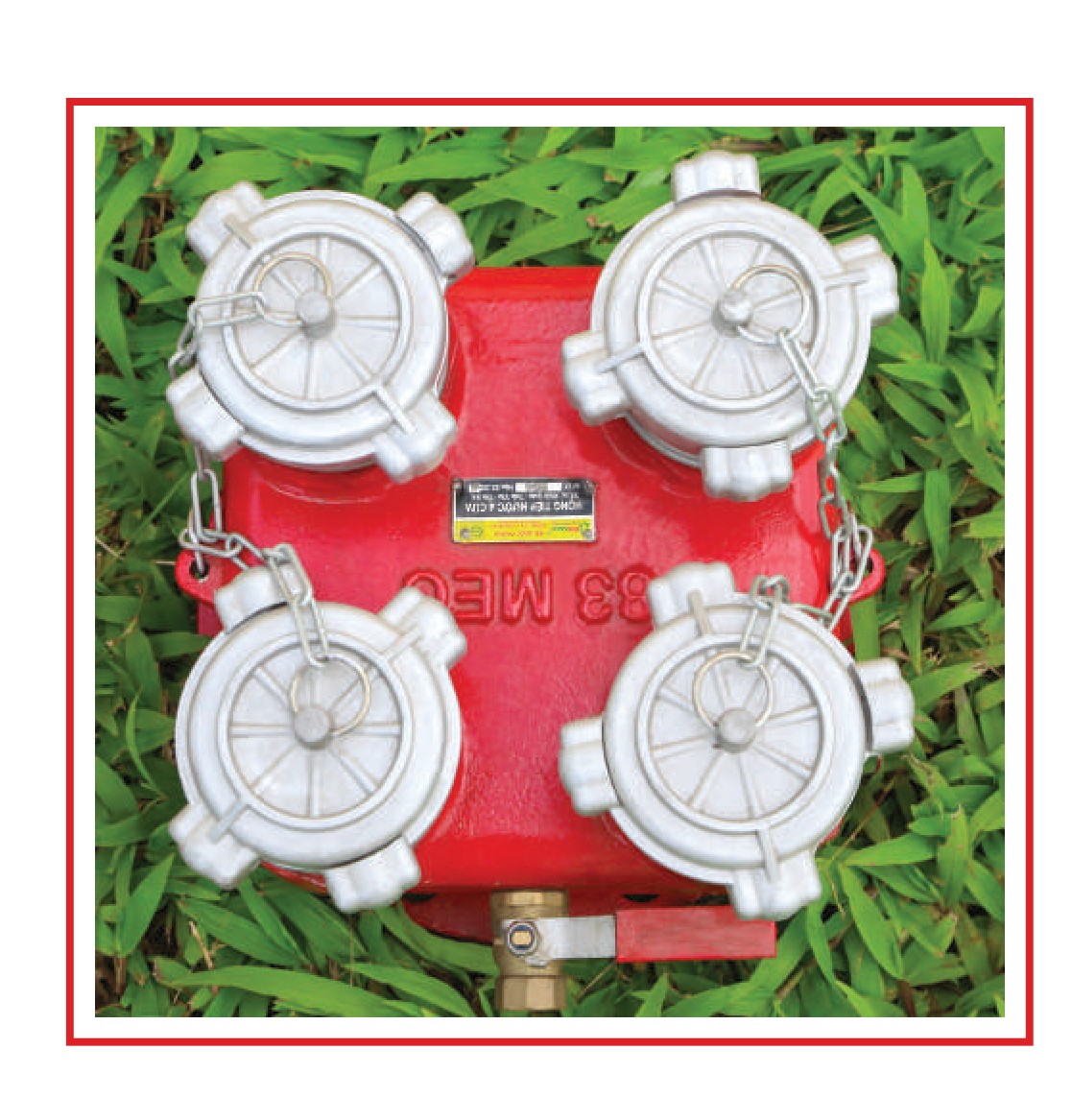 Họng tiếp nước 4 cửa 83MEC ảnh thực tế Họng tiếp nước 4 cửa 83MEC ảnh thực tế