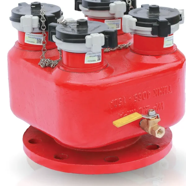 Họng tiếp nước 4 cửa TMHK-4D65-150A – ảnh chính hãng Tomoken