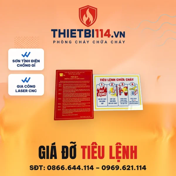 Giá đỡ tiêu lệnh – ảnh sản phẩm